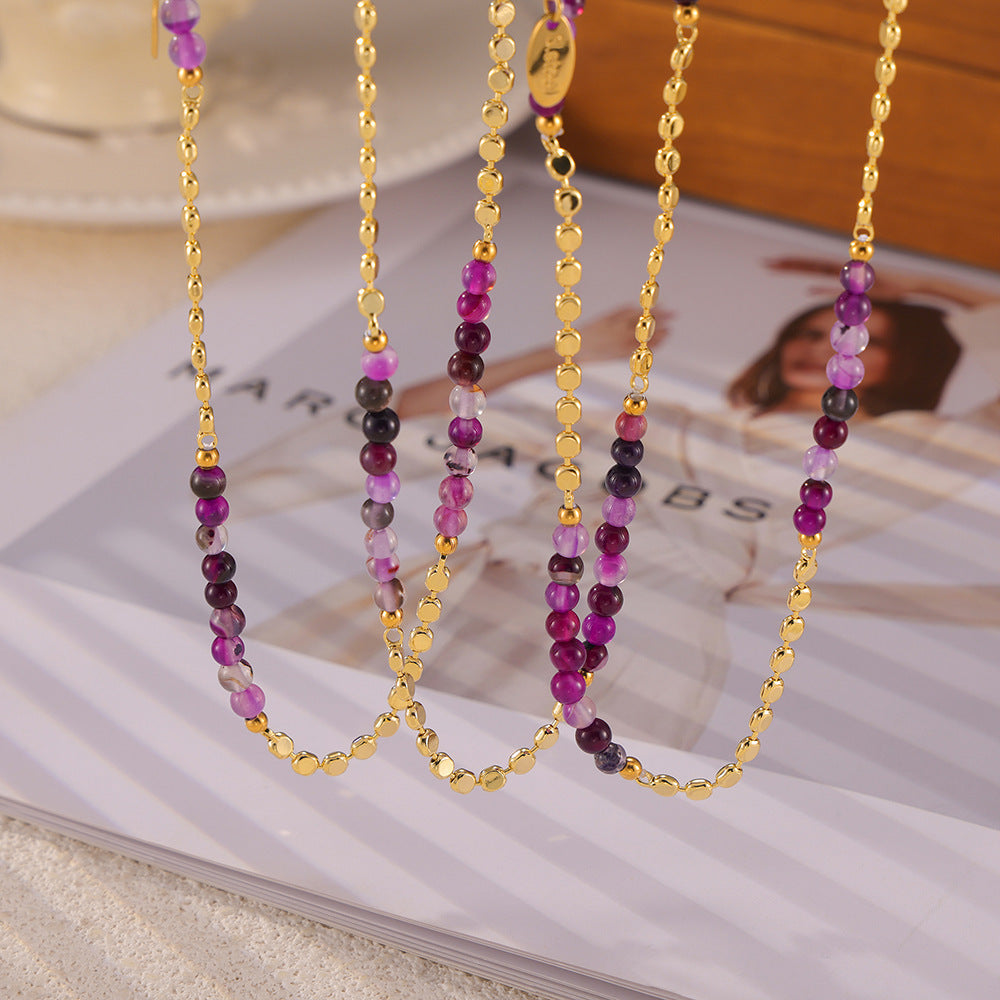 Versatile, Personality-driven Copper Clavicle Necklace