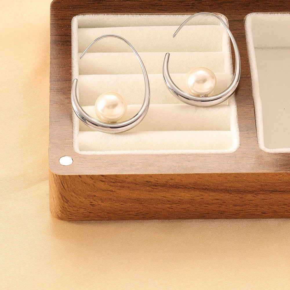 Stainless Steel High-End Irregular Trendy Earrings