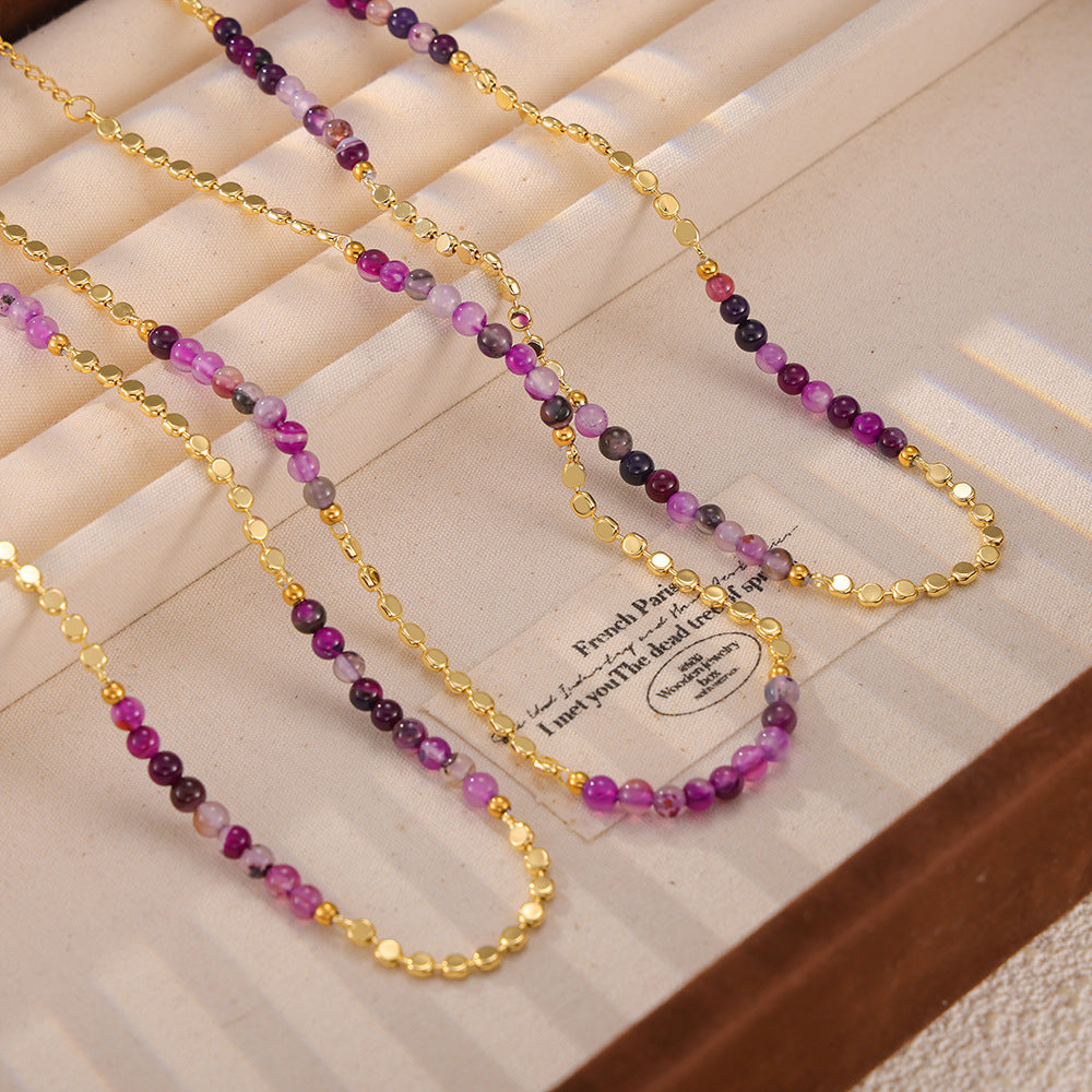 Versatile, Personality-driven Copper Clavicle Necklace