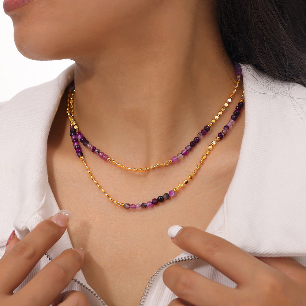 Versatile, Personality-driven Copper Clavicle Necklace