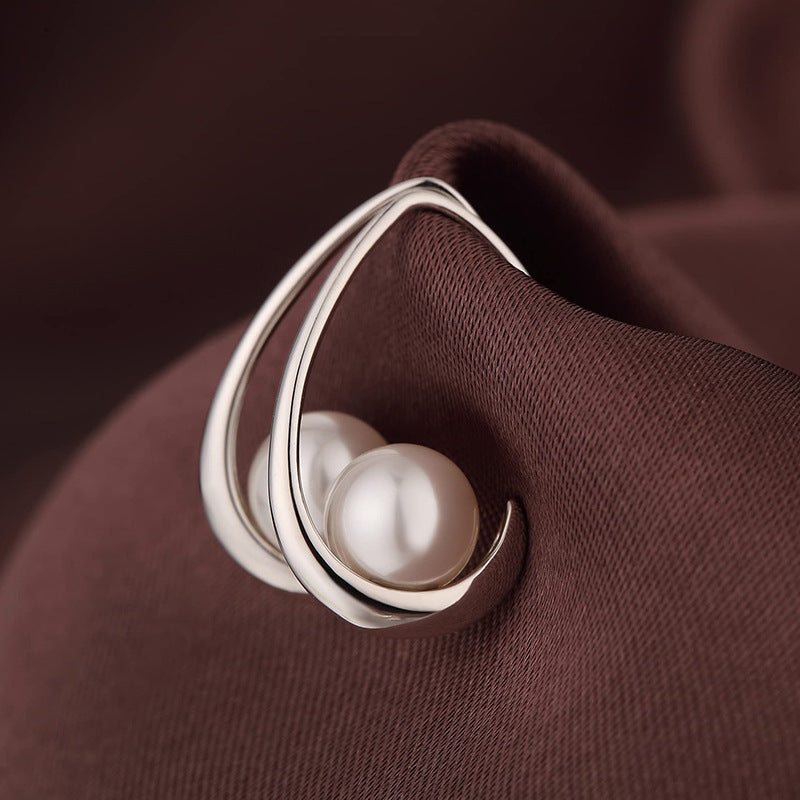 Stainless Steel High-End Irregular Trendy Earrings