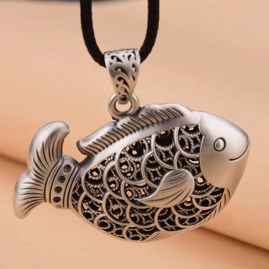 999 Retro Filigree Sweater Chain Pendant Ornaments