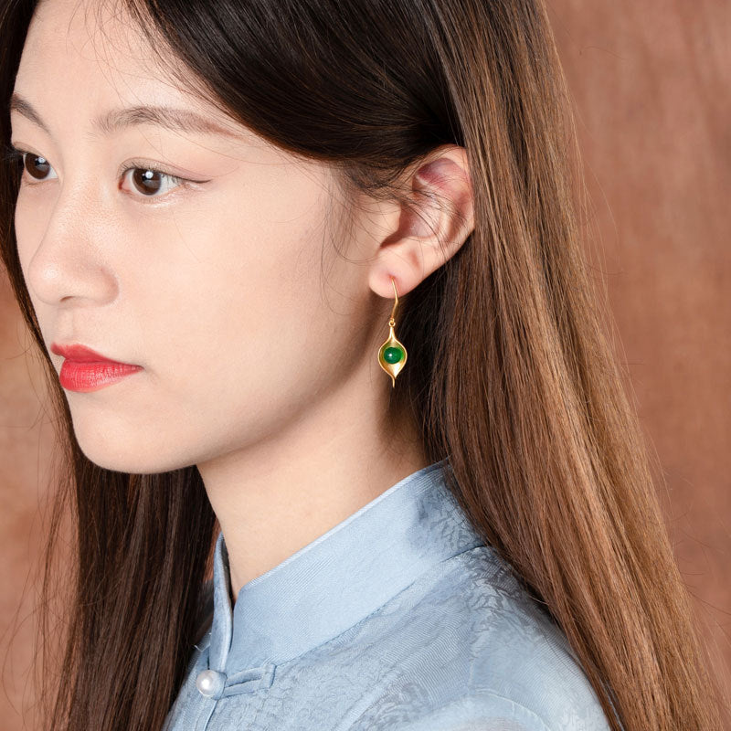 New Simple Gold Vintage Earrings