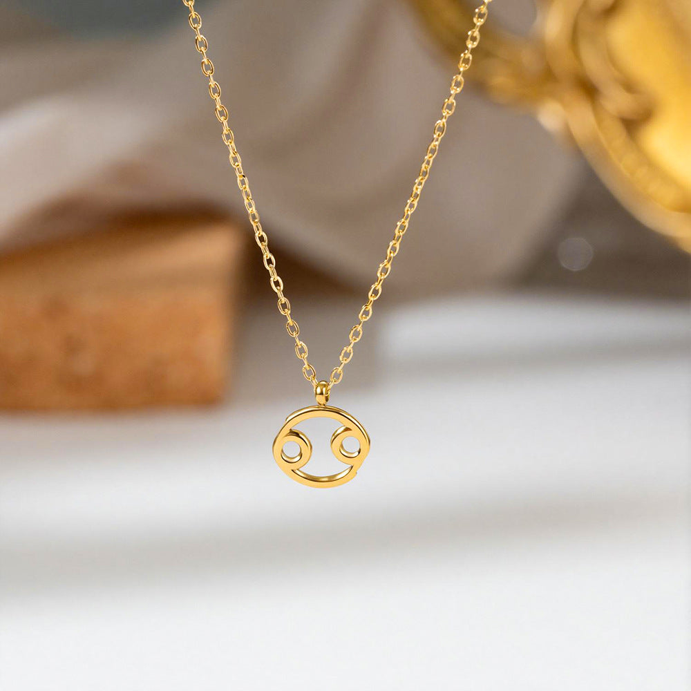 Titanium Steel Constellation Necklace That Wont Fade