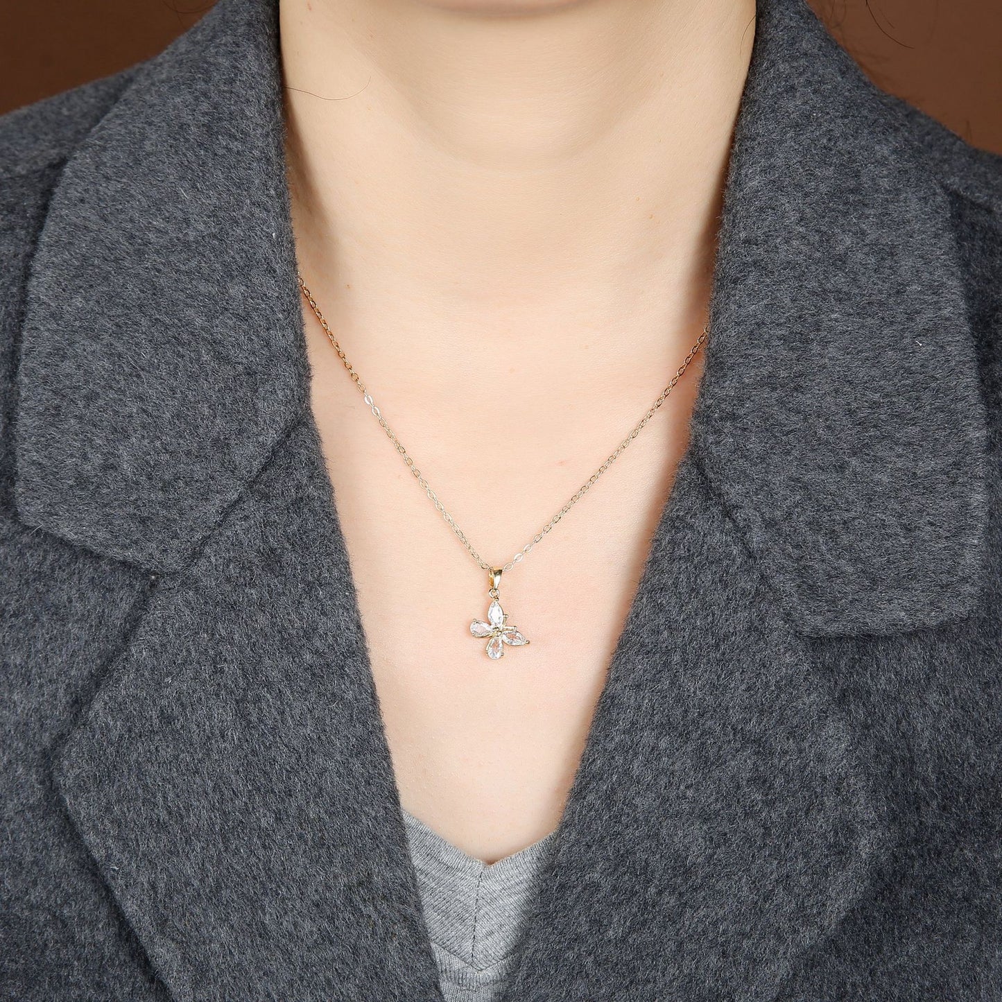 Niche Design Light Luxury Collarbone Chain For Women