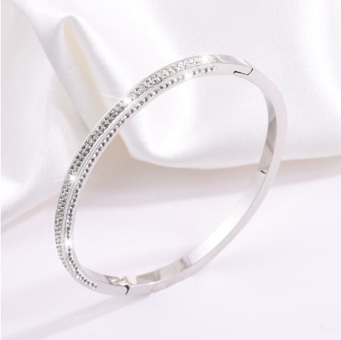 Titanium Steel Bracelet Starry Frosted Jewelry