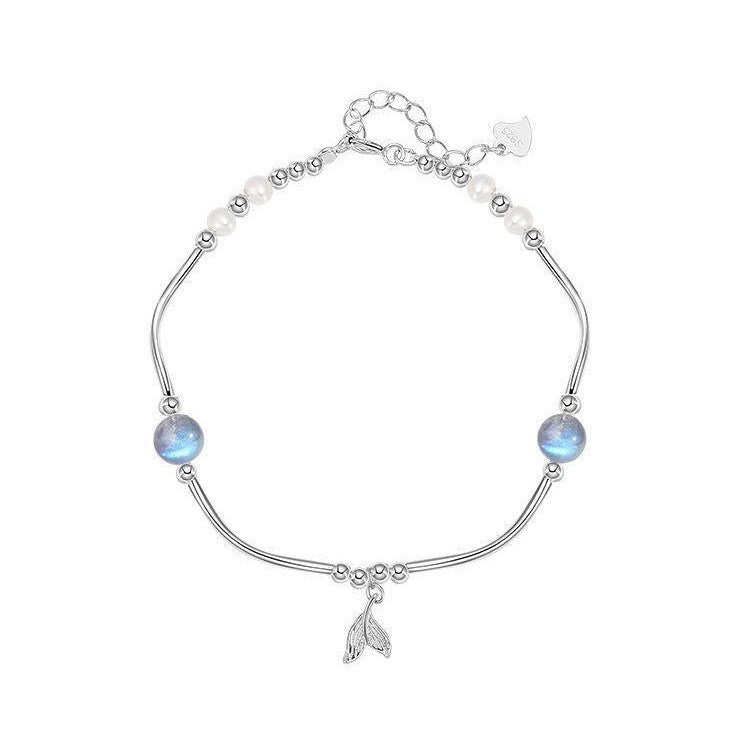 Pearl Fishtail Bracelet Light Luxury Female Summer Sweet