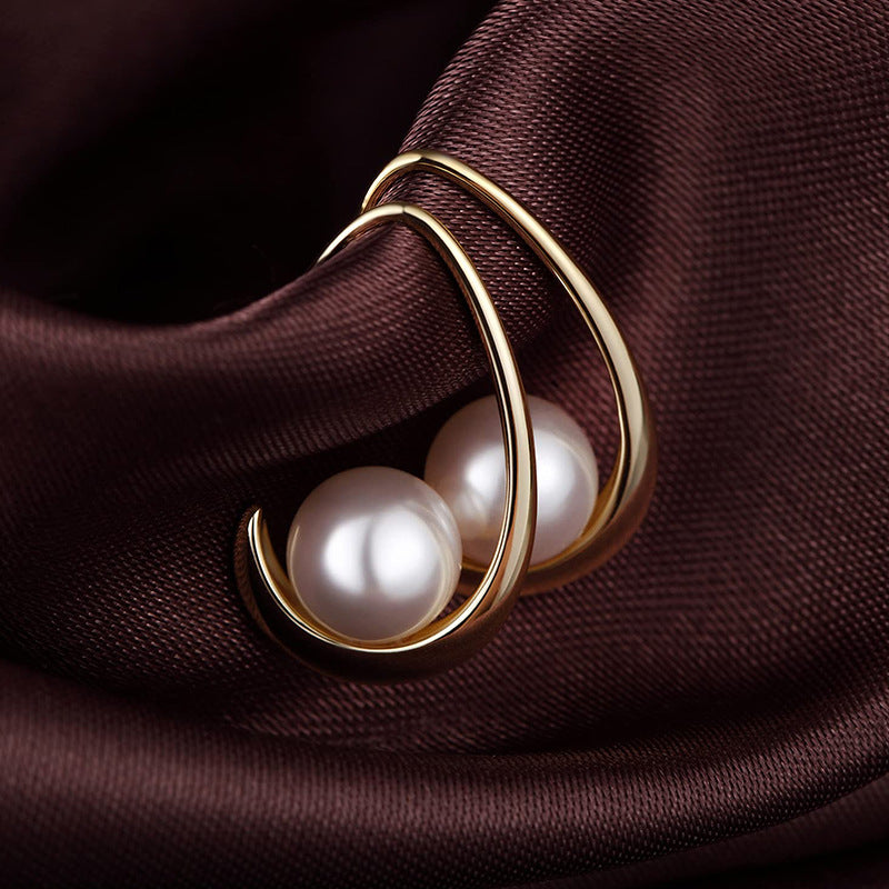 Stainless Steel High-End Irregular Trendy Earrings