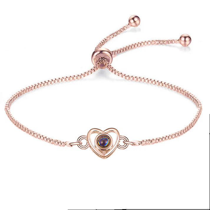 Love Projection Couple Bracelet Niche Design